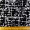 Corduroy Fabric Skinny Rib Chopsticks Black White