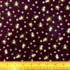 Corduroy Fabric Skinny Rib Floral Rubin Rose Plum