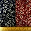 Corduroy Fabric Skinny Rib Poppin Paisley