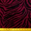 Crepe Fabric Silky Soft Marocain Pine Tips Wine Black