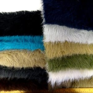 Faux Fur Fabric Thick And Fluffy Lions Mane