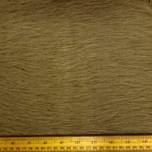 Faux Fur Fabric Thick And Fluffy Lions Mane Taupe