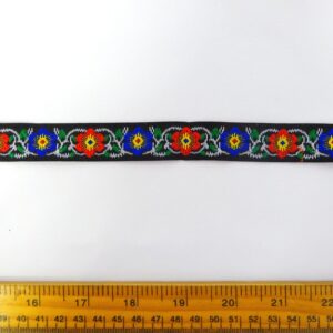 Braid Trimming Tape 2cm Petunia Party Multi
