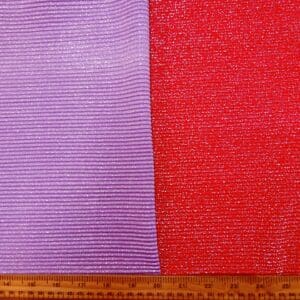 Foil Jersey Fabric Plissé Stardust