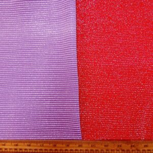 Foil Jersey Fabric Plissé Stardust