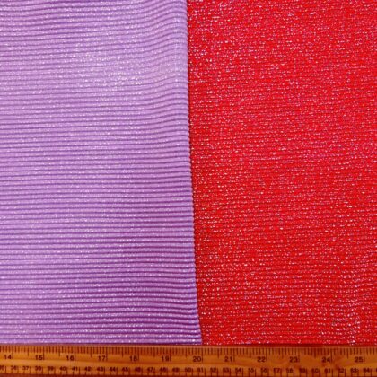 Foil Jersey Fabric Plissé Stardust