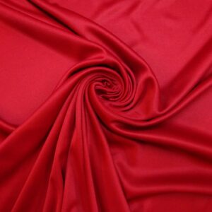 Jersey Fabric Polyester Silky Plain Ruby Ruby