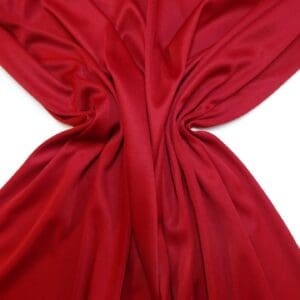 Jersey Fabric Polyester Silky Plain Ruby Ruby