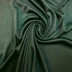 Jersey Fabric Polyester Silky Plain Bottle House Green