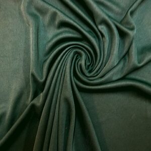 Jersey Fabric Polyester Silky Plain Bottle House Green