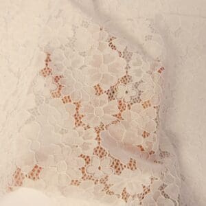 Lace Fabric Bridal Torrance Daisy Ivory