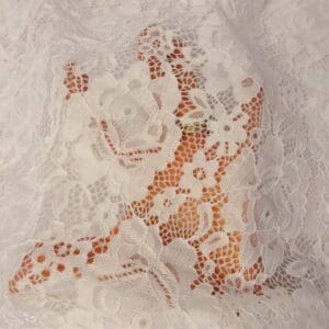 Lace Fabric Stretch Lace Bonny Floral Ivory