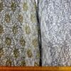 Lace Fabric Sequin And Foil Texan Sun Rose Black