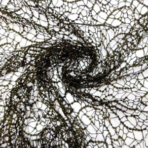 Lace Fabric Spider Mesh Black - Image 6