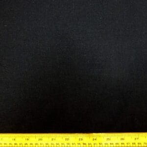 Linen Mix Fabric Classic Linen Blended With Bamboo Viscose Black