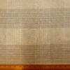 Linen Mix Fabric Suiting Badminton Checks Natural Grey