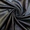 Linen Fabric Suiting With Foil Evening At The Ritz Black Silver