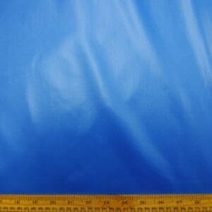 Lycra Fabric Plain Wet Look Light Royal