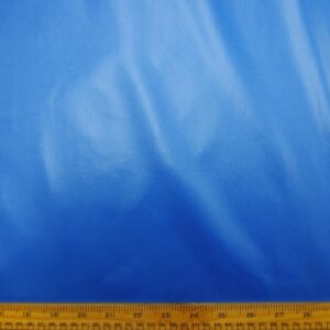 Lycra Fabric Plain Wet Look Light Royal