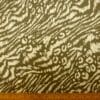 Satin Fabric Soft Doodles Green Grey