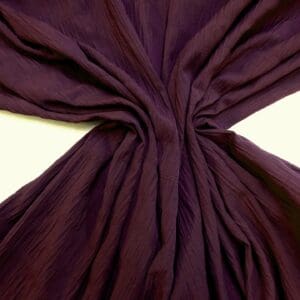 Cotton Fabric Big Seersucker Plum