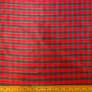 Polyester Fabric Taffeta Absolutely Christmas Red Green
