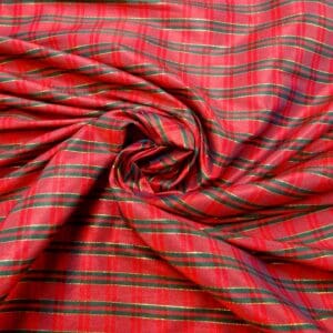 Polyester Fabric Taffeta Absolutely Christmas Red Green