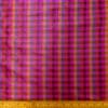 Polyester Fabric Taffeta Mombi Checks Cerise