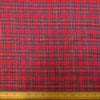 Tartan Fabric Brushed Flannel Check Rufus Hogwart Red