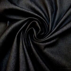 Denim Fabric 250gsm Stretch Black