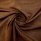 Denim Fabric Flocked Twill Weave Caramel