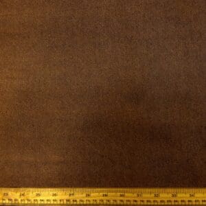 Denim Fabric Flocked Twill Weave Caramel