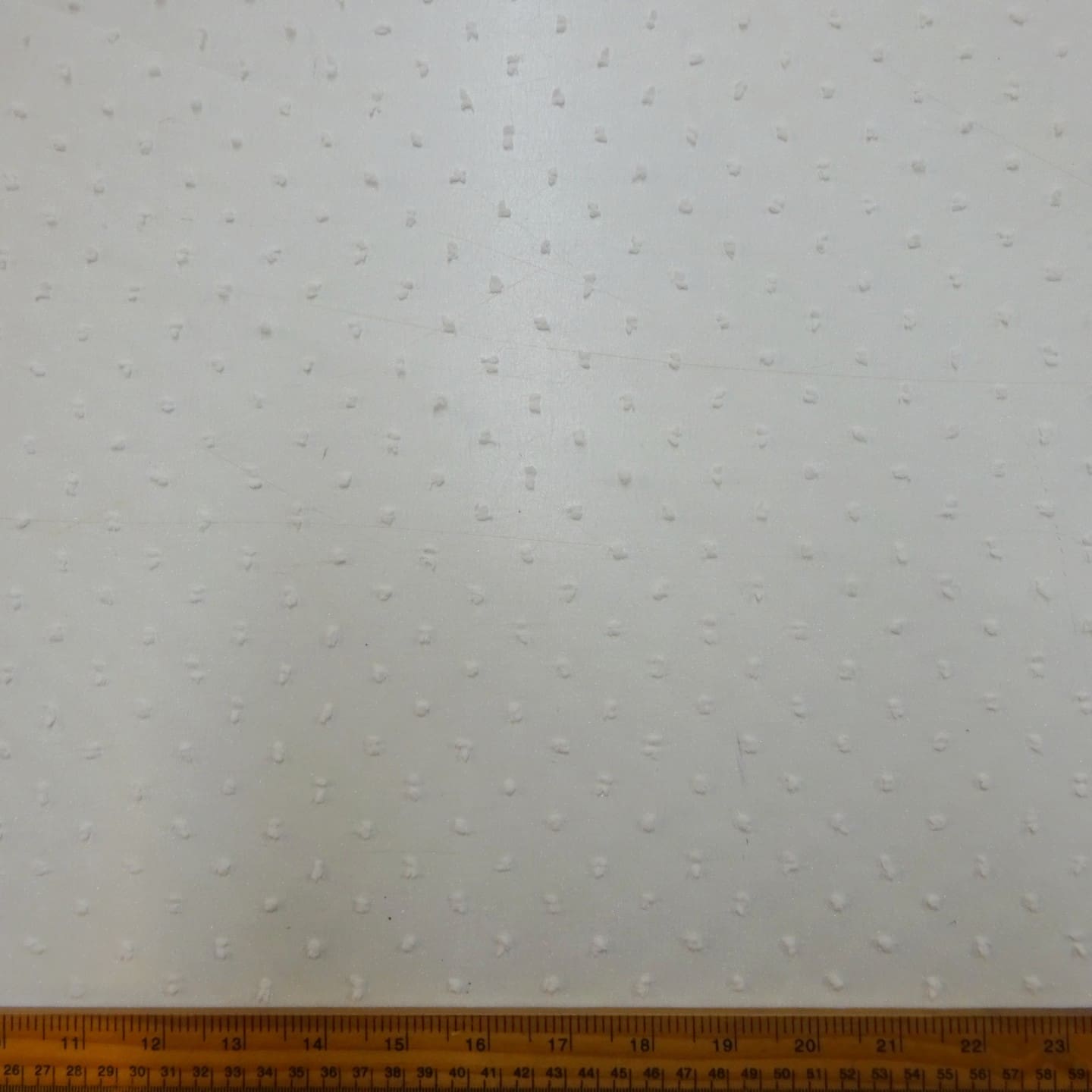 Organza Fabric 3D Dobby Spot Ivory