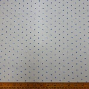 Organza Fabric 3D Dobby Spot Powder Blue