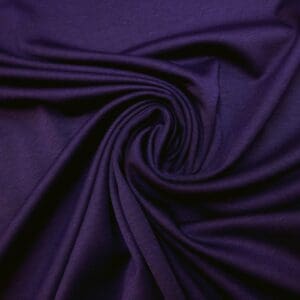 Jersey Fabric Ponte Roma Posh Purple