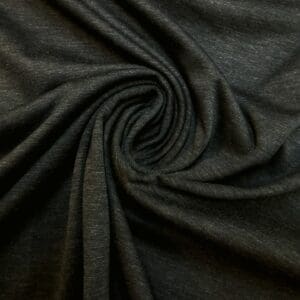 Jersey Fabric Ponte Roma Dark Marl Grey