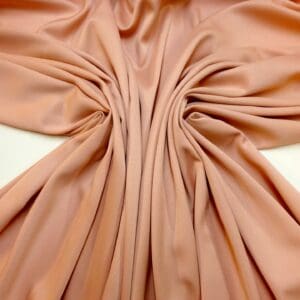 Crepe Backed Satin Fabric Dress Weight Sandringham Nude